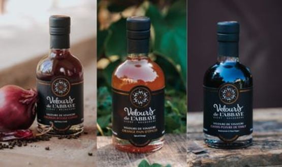 Bouteilles de velours de l'abbaye