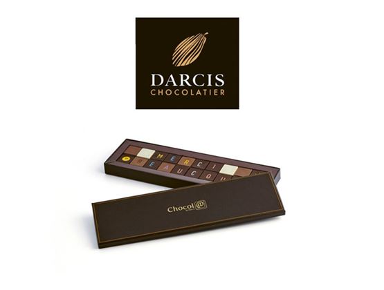 Boite de chocolats de Darcis Chocolaterie