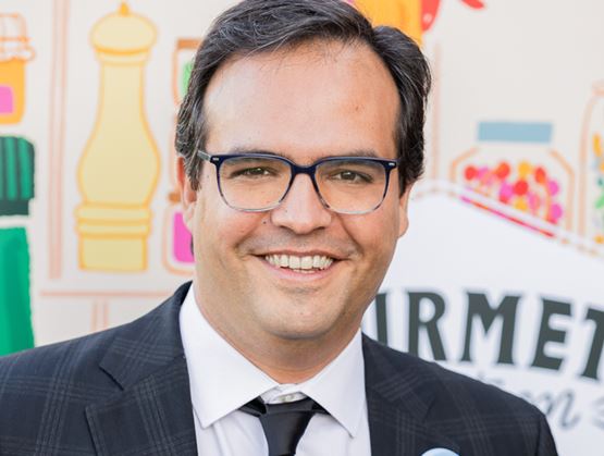 portrait de Fernando Medina Zenoff, le Directeur du salon Gourmet Selection