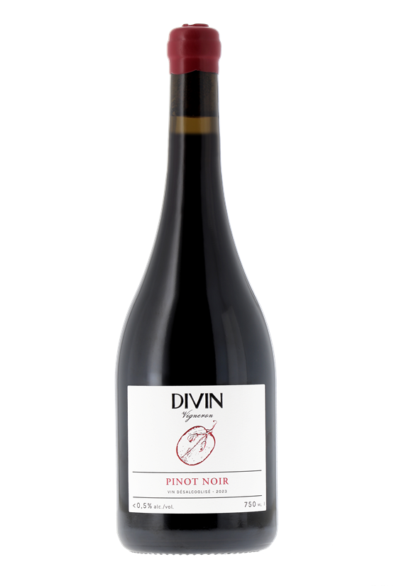 Bouteille de vin sans alcool Divin No Low