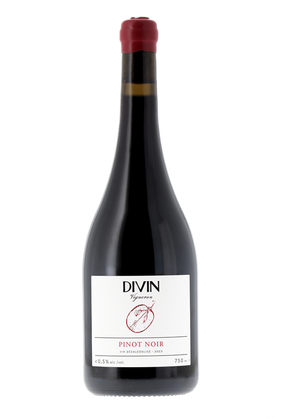 Bouteille de vin sans alcool Divin No Low