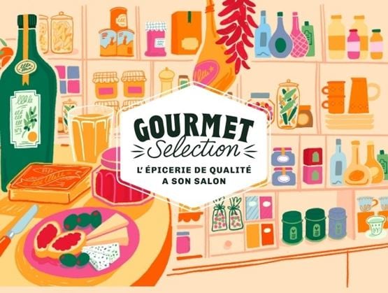 Nouvelle identité visuelle du salon Gourmet Selection