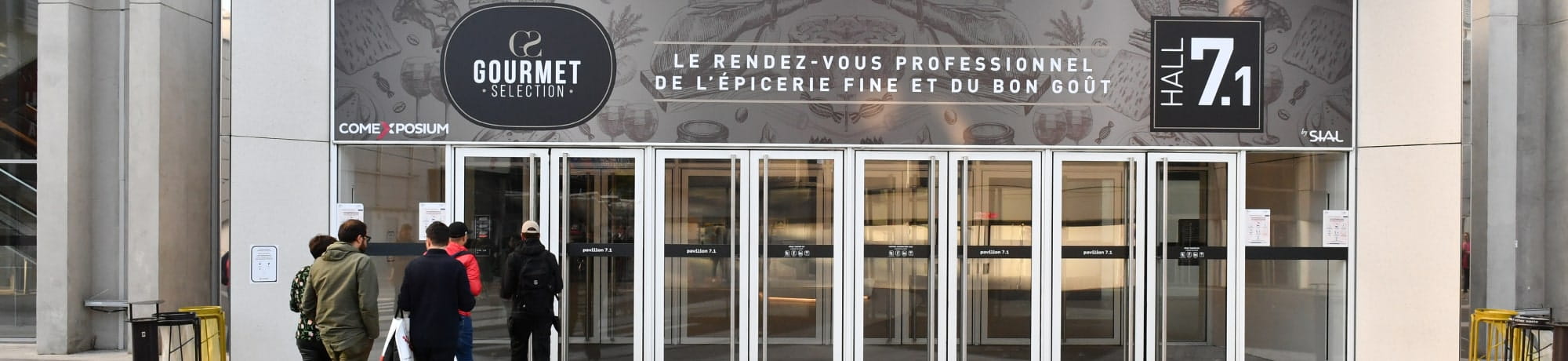Entrée du hall de Gourmet Selection