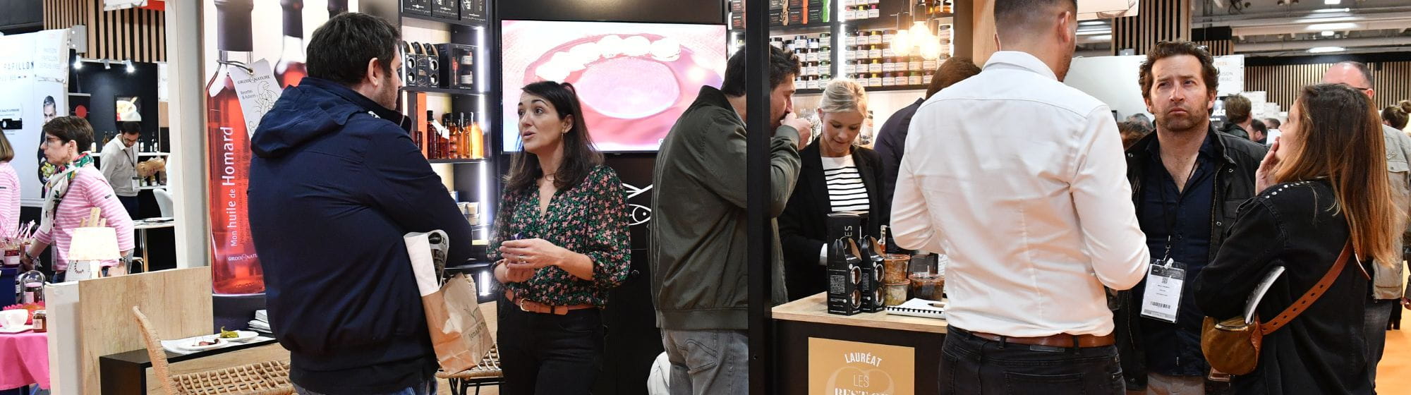 Conserverie Groix et Nature booth on Gourmet Selection