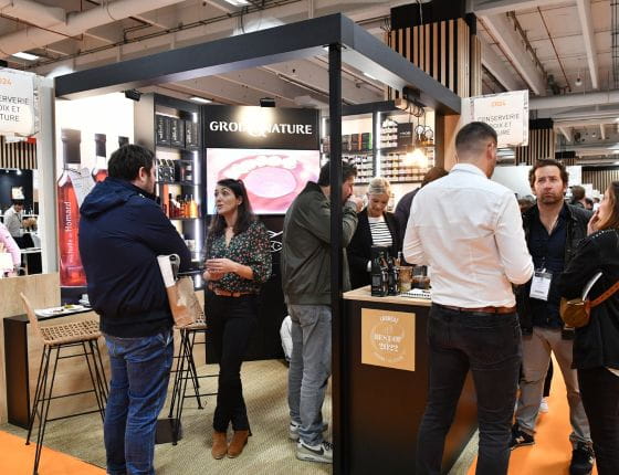 Conserverie Groix et Nature booth on Gourmet Selection
