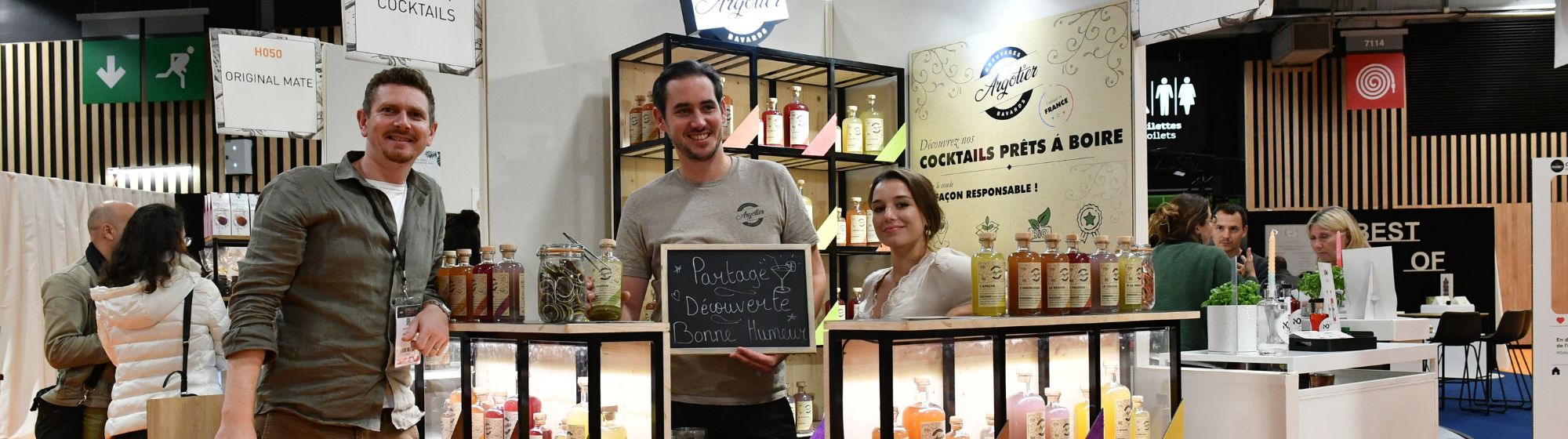 Stand Argotier Cocktail sur Gourmet Selection