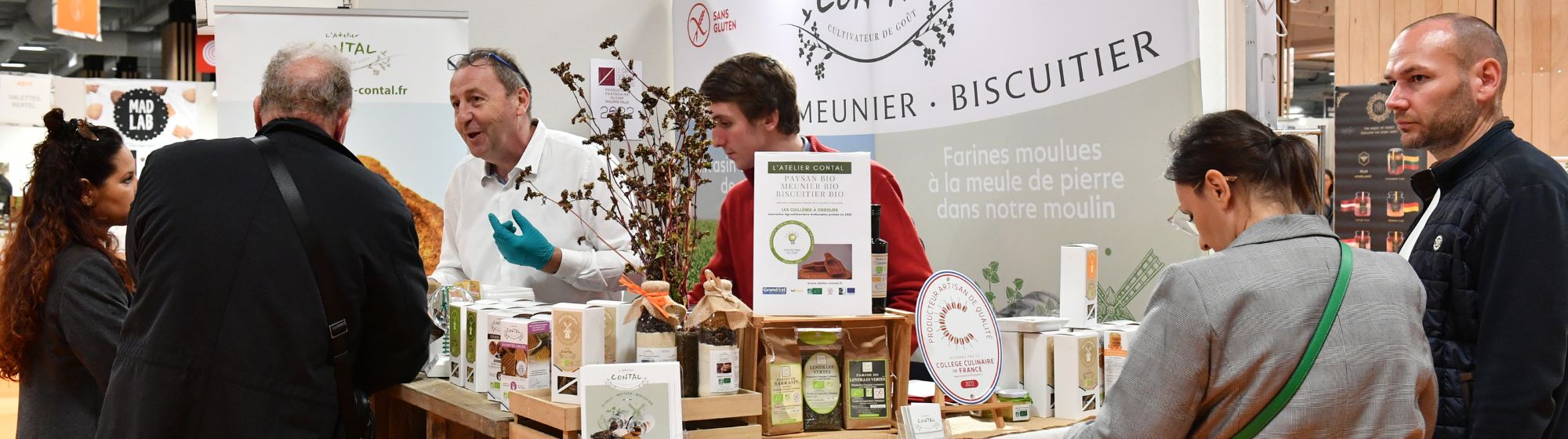 Stand de l'atelier Contal sur Gourmet Selection