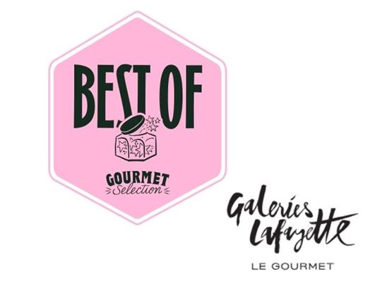 Best Of Gourmet Selection logo in partnership with Galeries Lafayette Le Gourmet.