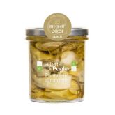 Jar of puntarelle alla crudaiola from La Terra di Puglia, with a golden Best in Show 2021 award.