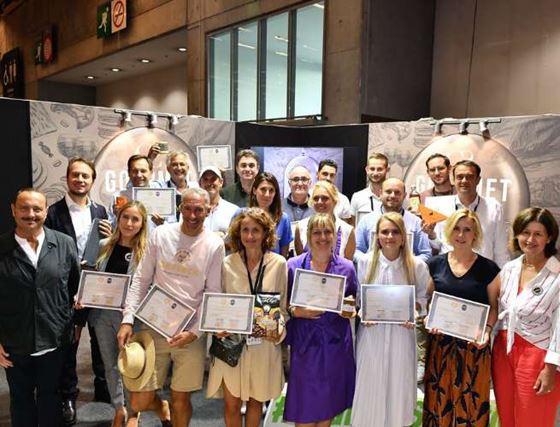 La remise de prix du concours Best Of à Gourmet Selection