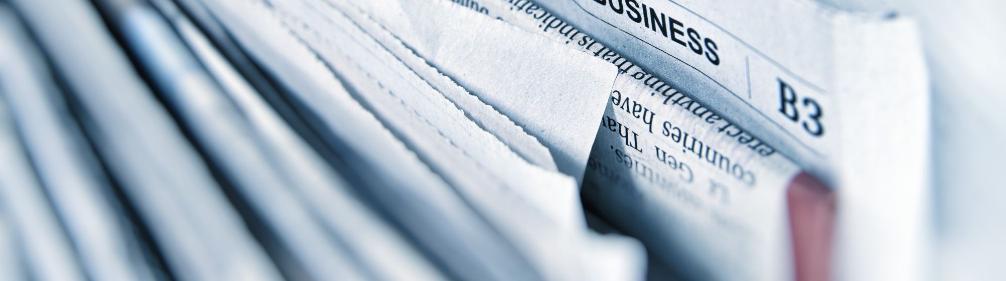Liasse de journaux