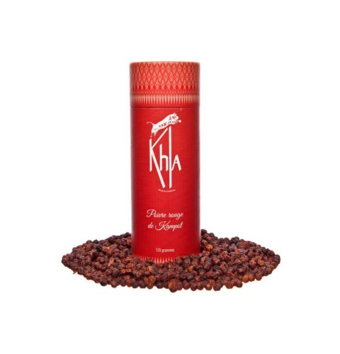 Poivre rouge de Kampot de l'épicerie Kha