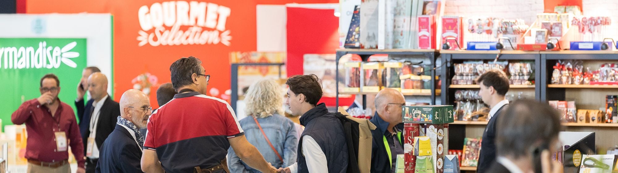 foule au salon gourmet selection