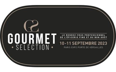 Logo horizontal de Gourmet Selection 2023