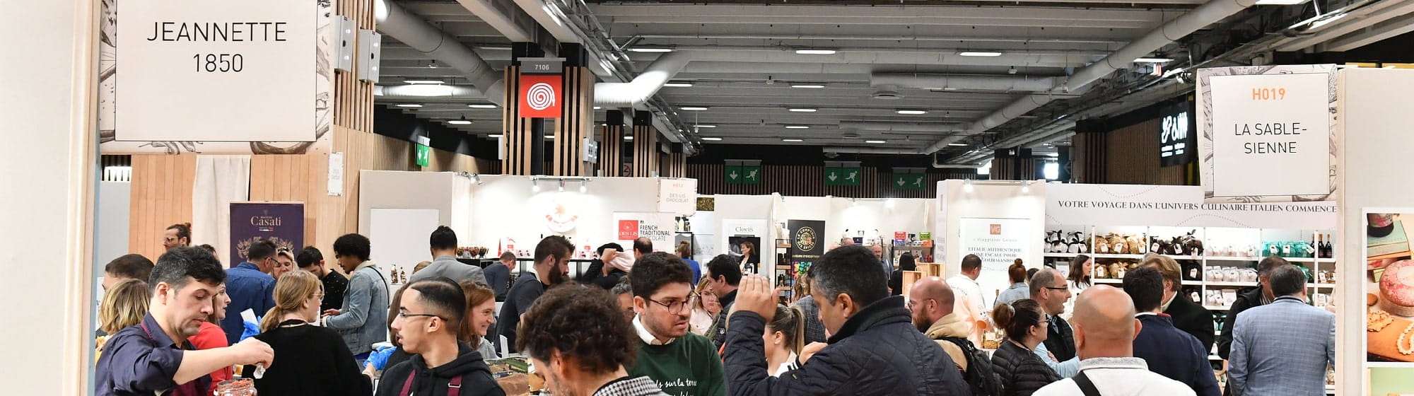 Visitors at Gourmet Selection